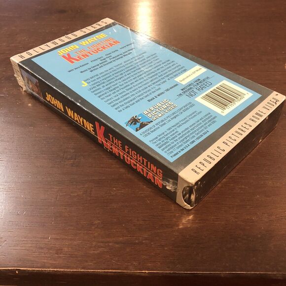 The Fighting Kentuckian VHS 1990 John Wayne Western Movie Hollywood Stars Sealed - Picture 3 of 4